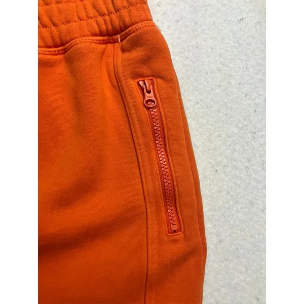 Fabletics Joggers Women S‎ Orange High Rise Zipper Pocket Athletic Sweatpants - Image 7