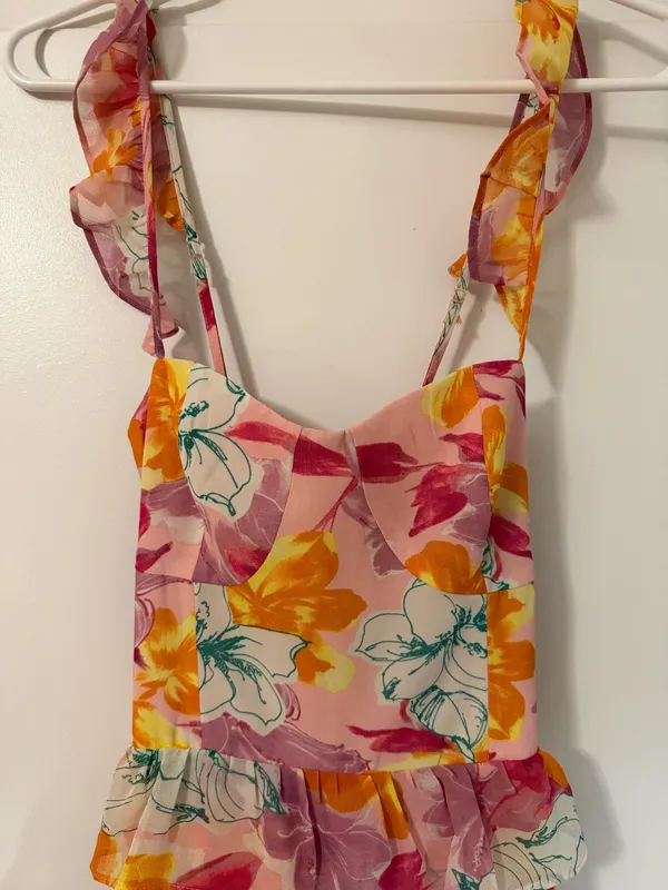 WAYF Floral Maxi Dress - Image 4