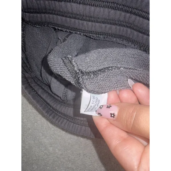 aerie dark gray joggers oversized small - Image 7