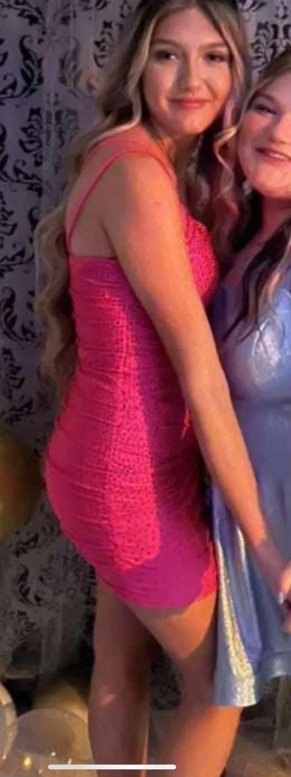 Pink Homecoming / Formal Dress - Image 2