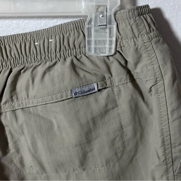 Columbia Sportwear Women Khaki Tan Cargo‎ Hiking Shorts size S 5L - Image 6