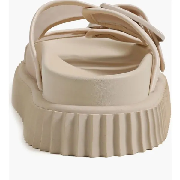 Sam Edelman Cream Double Strap Sandals - Image 6
