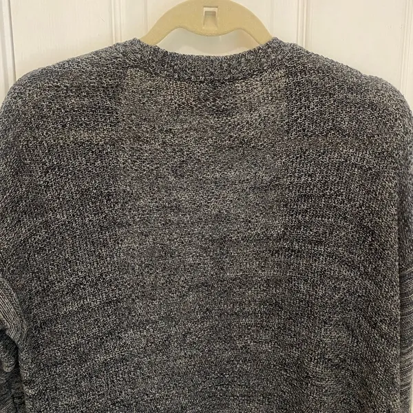 St. John’s Bay Long Length Open Front Cardigan with Pockets in Charcoal Grey - Image 5