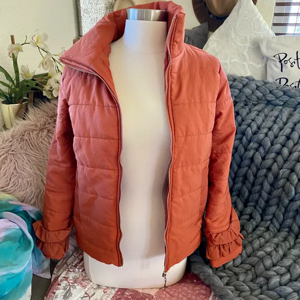 Rust Orange Puffer - Image 3