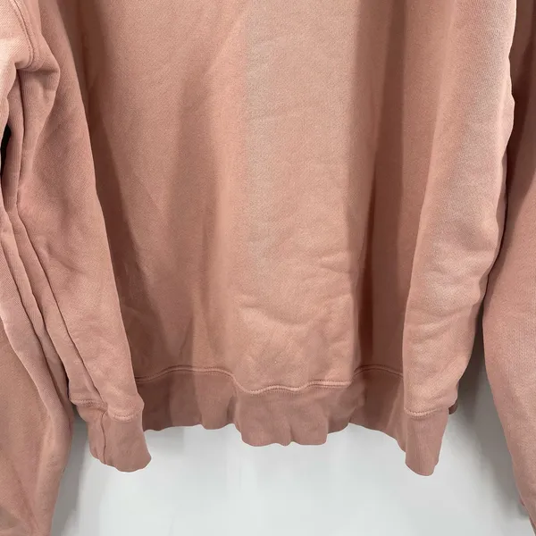 SET ACTIVE Hoodie Sweatshirt Size Large Dusty Rose Pink Loungewear Athleisure - Image 13
