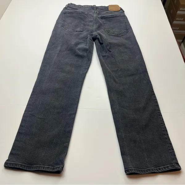 Aritzia Denim Forum Arlo High Rise Straight 28L Womens‎ 26 Waist Faded Black Denim Jean - Image 15