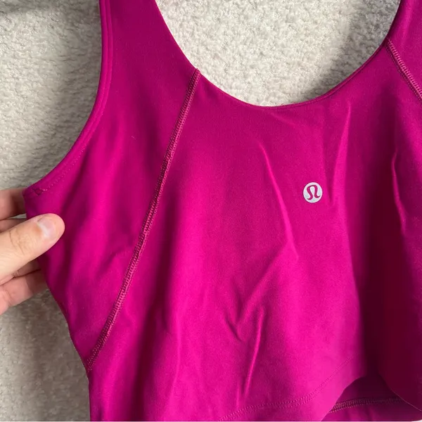 Lululemon‎ Women’s Align Tank Ripened Raspberry Bright Pink Purple Size 10 - Image 6