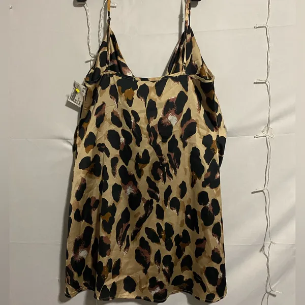 Blush Animal Print Mini Dress - Image 4