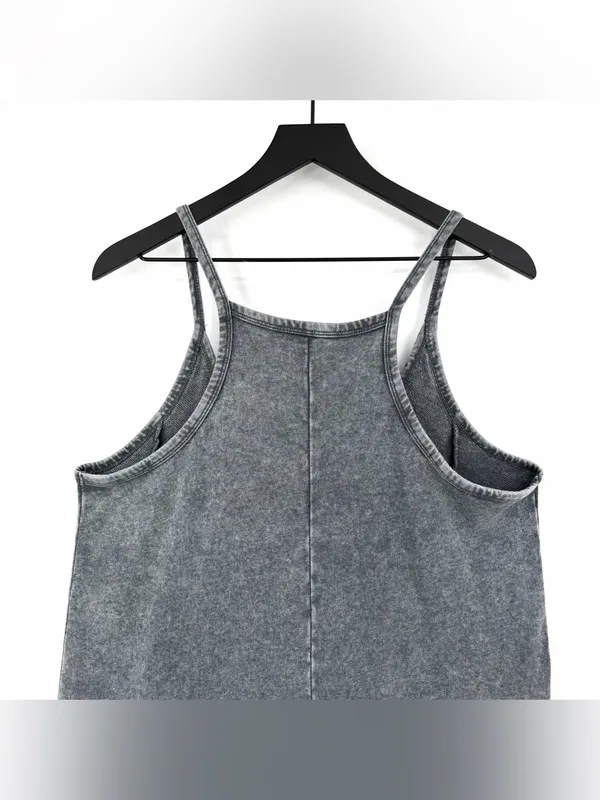SINCERELY JULES Sweat Romper Washed Grey M - Image 8
