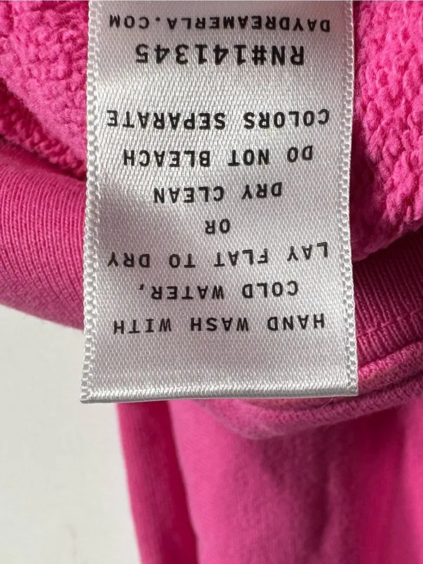 Daydreamer Slayer‎ Electrified Sweatshirt Womens S Pink Skull Graphic Band - Image 9