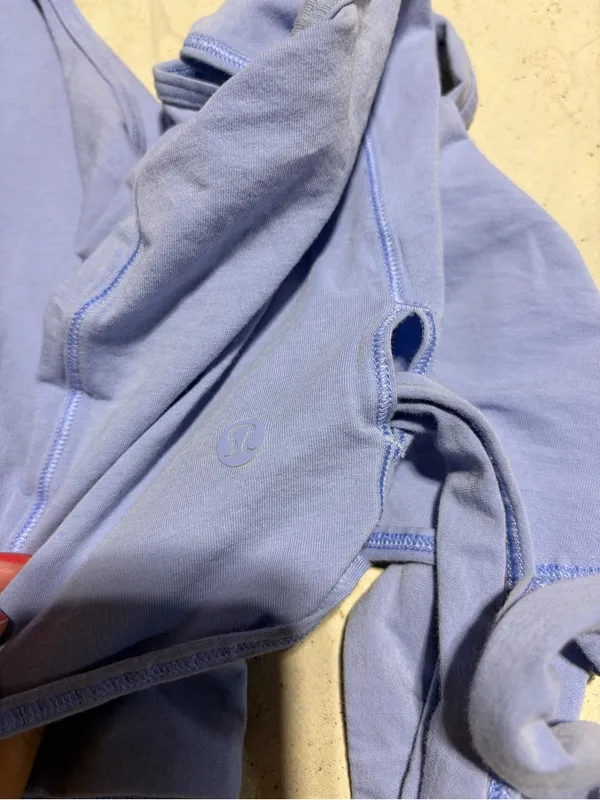 Lululemon blue wrap Tank Top - Image 3