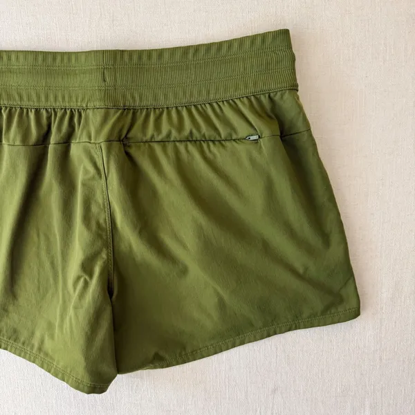 The North Face Aphrodite 2.0 Hiking Shorts Womens XL Olive Green - Image 3