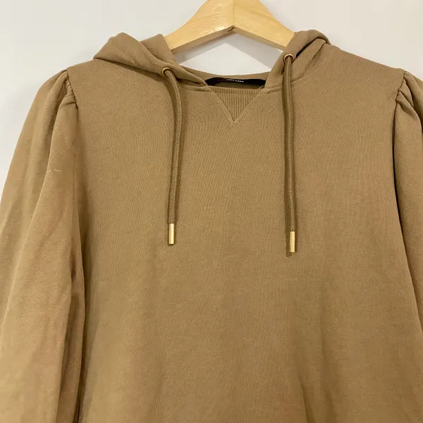 VERO MODA Women’s Long Sleeve Long Pullover Sweatshirt Sepia Tint Size 1X NWT - Image 2