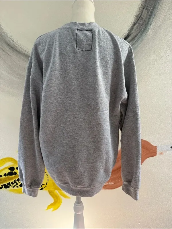Riot Society Gray 'Koalafied to Party' Graphic Crewneck Sweatshirt. Size M - Image 3