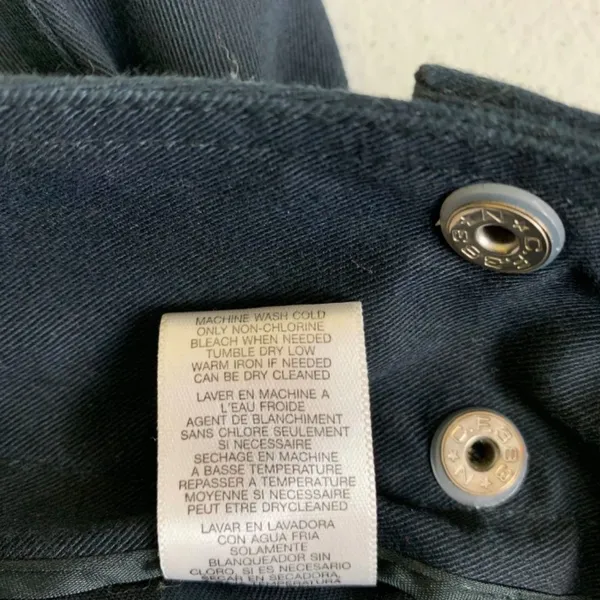 Michael Kors‎ Black Zip Pocket Button Side Pants - Image 5