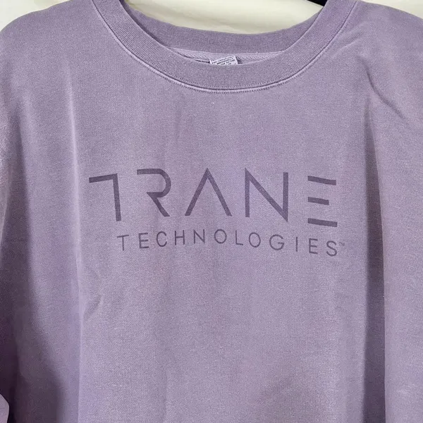 Source Unknown New Trane Technology Purple Graphic Sweatshirt 3XL - Image 2