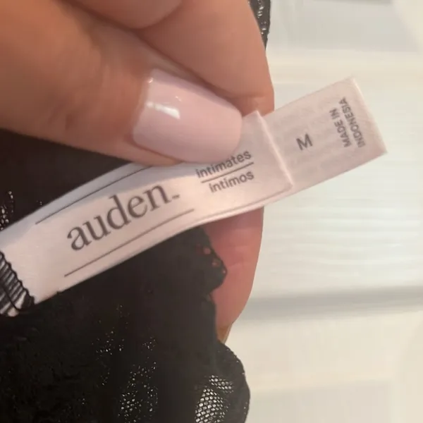 New Auden intimates size Med Black - Image 4