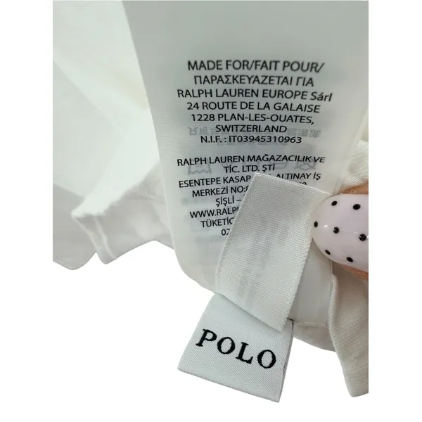 Polo Ralph Lauren US Open 2021 Tennis Ball Graphic Ringer Tank Top Size S White - Image 5