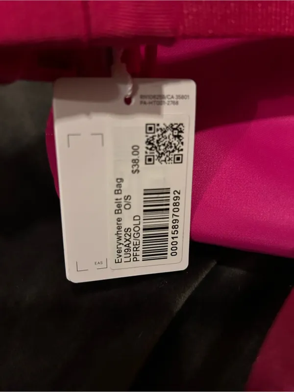 NWT lululemon Everywhere Belt Bag 1L - Sonic Pink Crossbody Waist Pack - Image 6