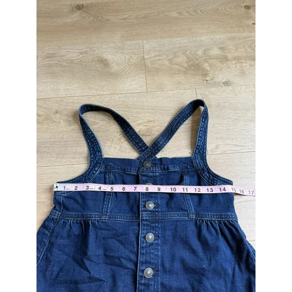 NWT American Eagle Denim Button Front Camisole Tank Festival Summer Babydoll - S - Image 6