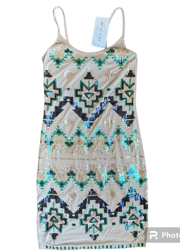 Filly Flair Sequin Sleeveless Dress - Image 6