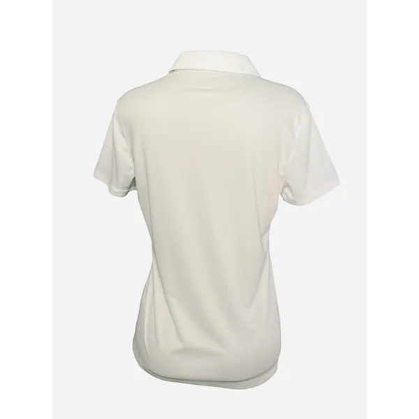 Nike Women’s Dri-fit University Of WKU Basketball White Short Sleeve Polo Medium - Image 4