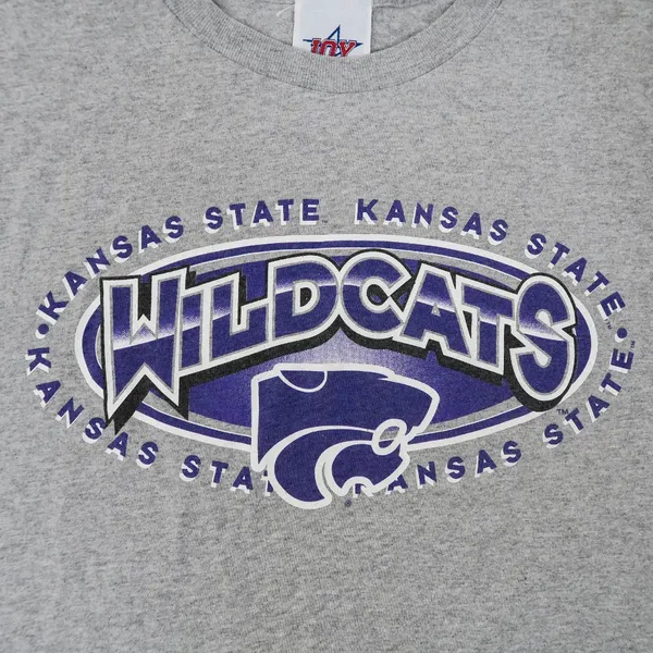 Vintage 90s Kansas State Wildcats Shirt - Image 4