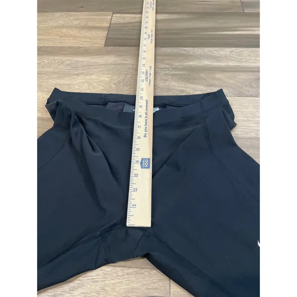 Nike Leggings Black Capri Dri‑Fit Hidden Tie Waist Size M - Image 5