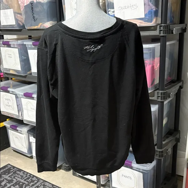 Karl Lagerfeld Eiffel Tower Sweatshirt - Size XL - Image 4