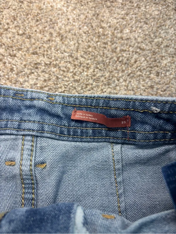 Anthropologie Pilcro The Carpenter Wide-Leg Jeans - 25 Waist - Image 12