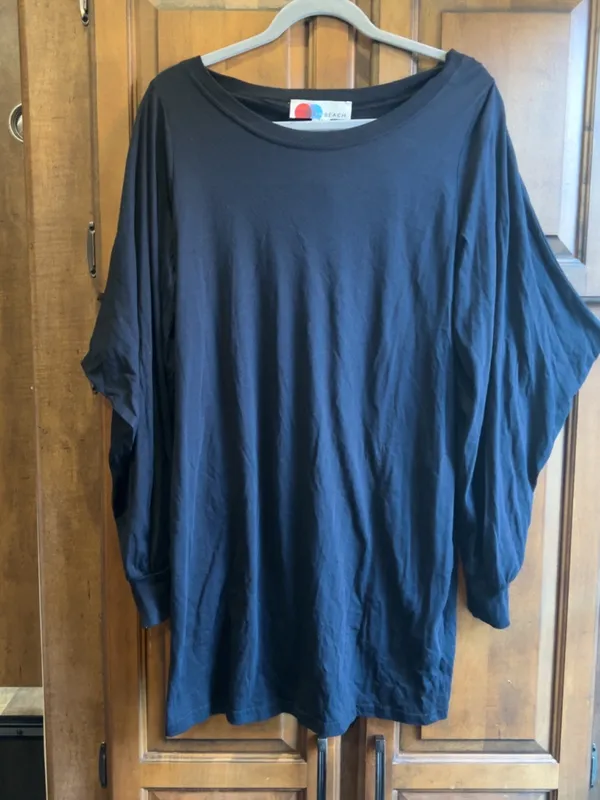 Free People FP Beach Dalia Tunic in black Size Small - Image 5