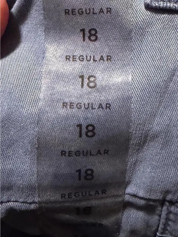 American Eagle Outfitters Wide-Leg Cargo Pants in Slate Blue - Image 7