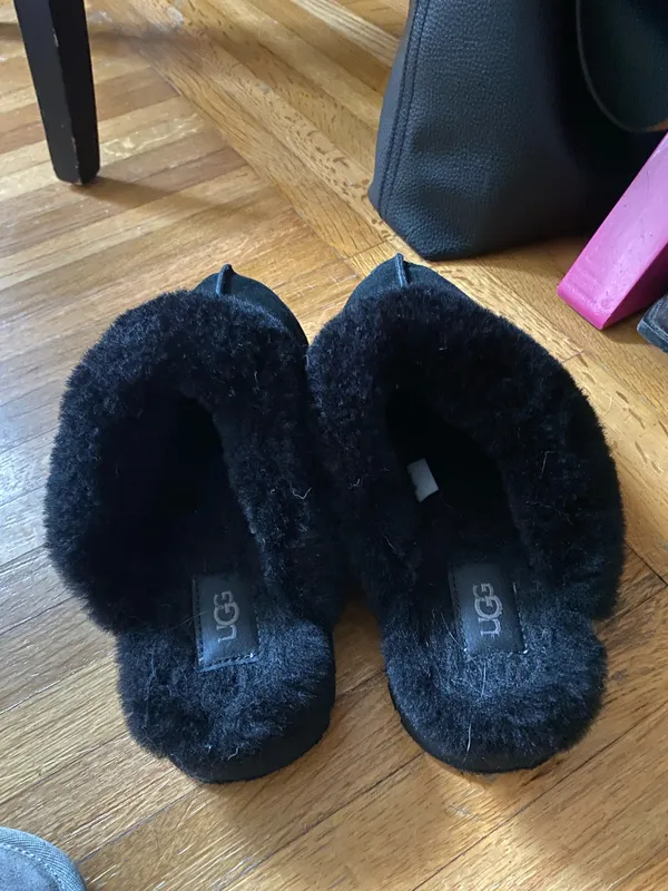 UGG Black Disquette Slippers Platform - Image 8
