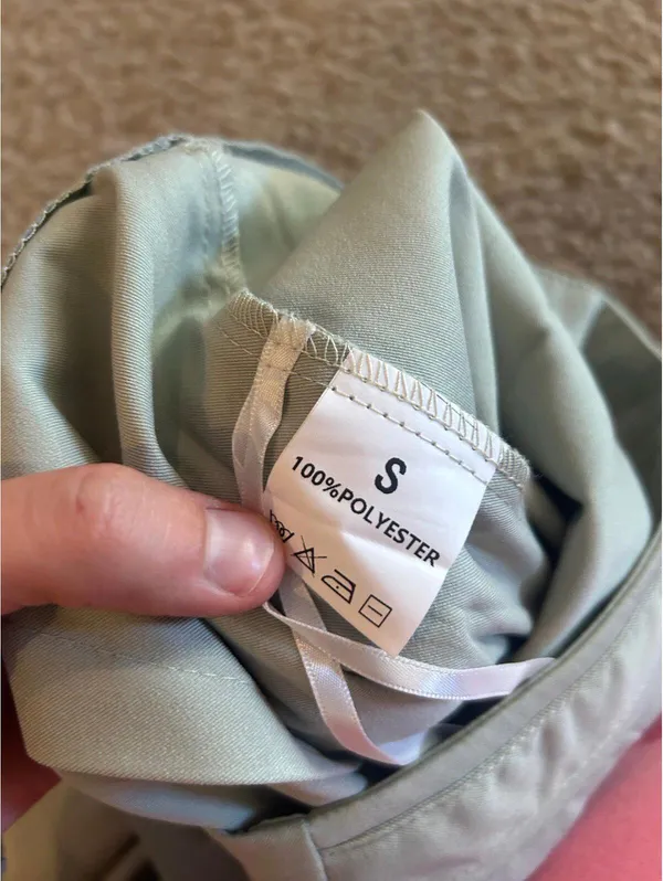 bc03 Pier cute work pants small size green - Image 3