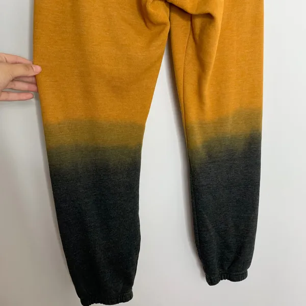 Aviator Nation Faded Golden Ombre Joggers Womens X-Small - Image 5