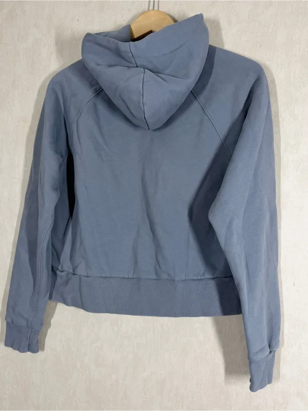 Vuori Women’s Restore Half Zip Hoodie Sweatshirt Pullover in Blue S - Image 4