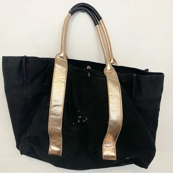 Victoria’s Secret rose gold canvas large tote bag - Image 6