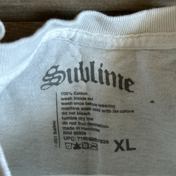 Sublime what I got tshirt White Size XL - Image 3