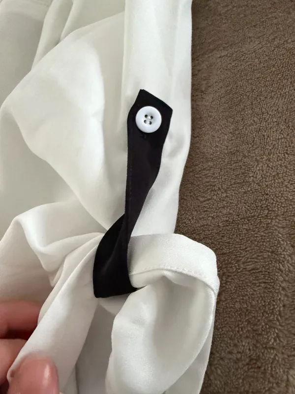 Gaharu white and black work top - Image 3