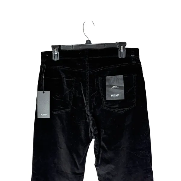 Hudson Pants Women 30 Black Gray‎ Ombre Holly High Rise Crop Flare Velvet NWT - Image 5