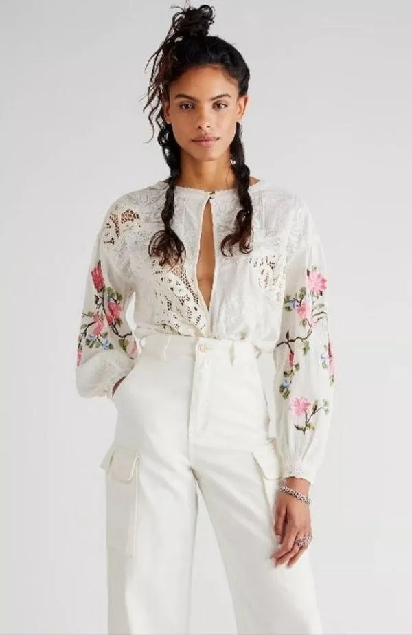 Free people Making Harmony Bodysuit A-40 one B-10 - Image 2