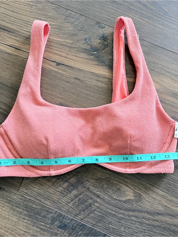 PINK Victoria's Secret Coral Tank Bralette - Image 7
