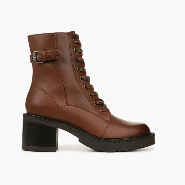 NEW Zodiac Paxon Lace-Up Boot (Women) 8.5M, BIKER BROWN - Image 6