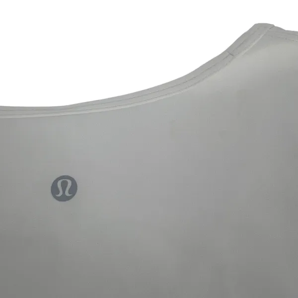 Lululemon Nulu Cropped Slim Yoga Short Sleeve Top White Size 2‎ - Image 6
