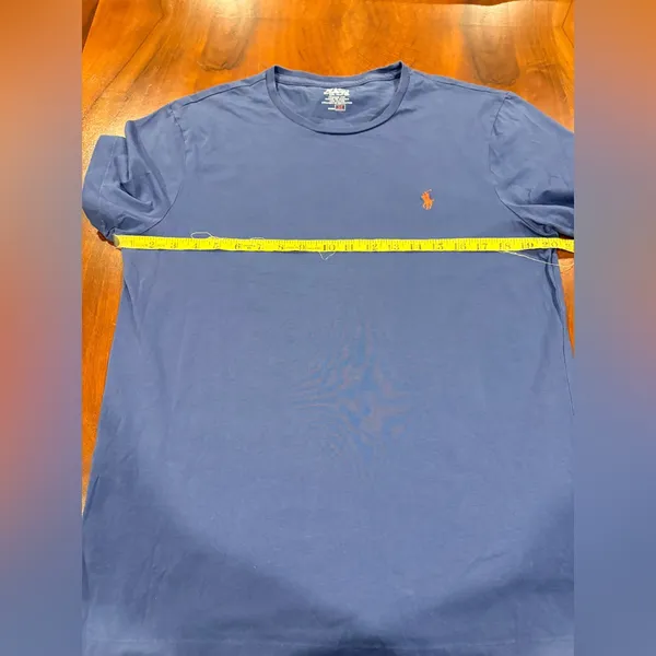 Ralph Lauren Purple Tee with Red Polo Pony - Image 3