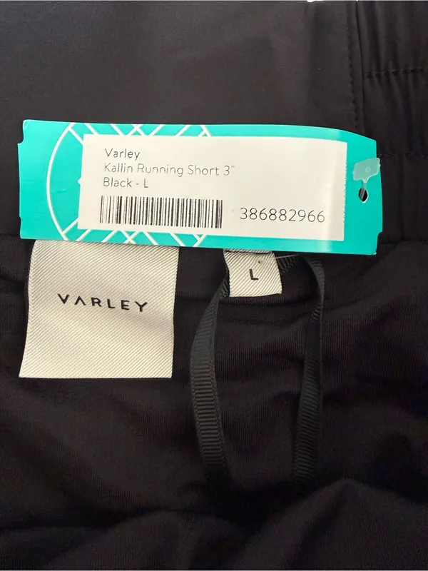 Varley Kallin Running Short 3” Black Large NWT STITCH FIX - Image 7