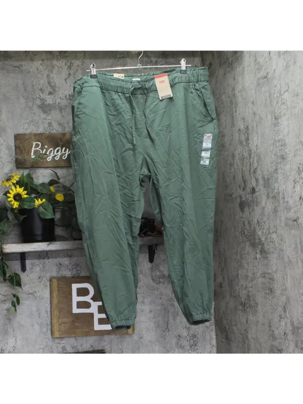 NWT Levi's Womens Off Duty Jogger Slouchy Pants A19540005 Thyme Green 22W - Image 3