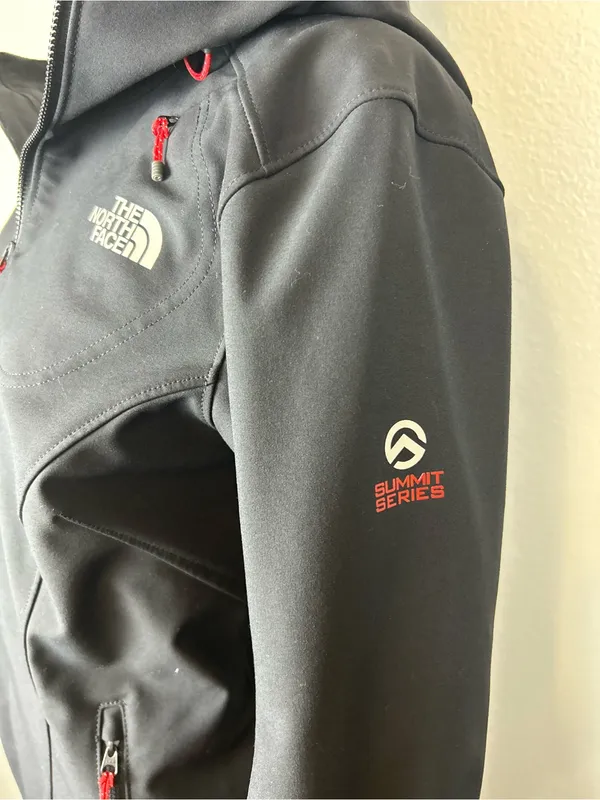 The North Face Summit Series Womans Black Jacket with Hood - Image 3