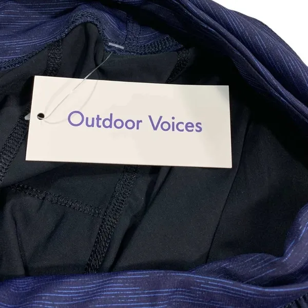 Outdoor Voices Hudson 4" Skort Womens Large Navy Blue Athletic Lined W700900-REC - Image 9