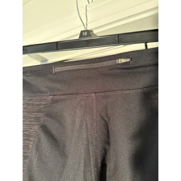 Nike Black athletic‎ leggings SzM - Image 4